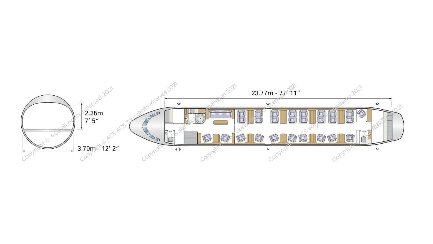 AIRBUS A319 CJ (19 SEAT)