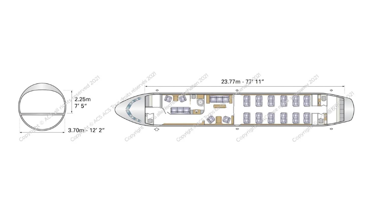 AIRBUS A319 CJ (19 SEAT)