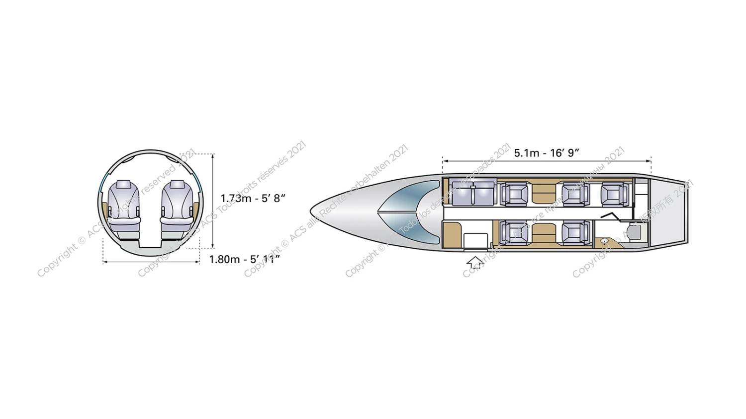 BOMBARDIER LEARJET 55